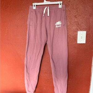 Roots Women’s Pink Joggers